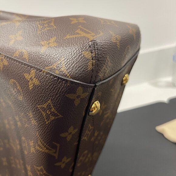 Louis Vuitton Montaigne BB Monogram Hand/Shoulder Bag Braided Handle (JB1212) - Picture 4 of 13